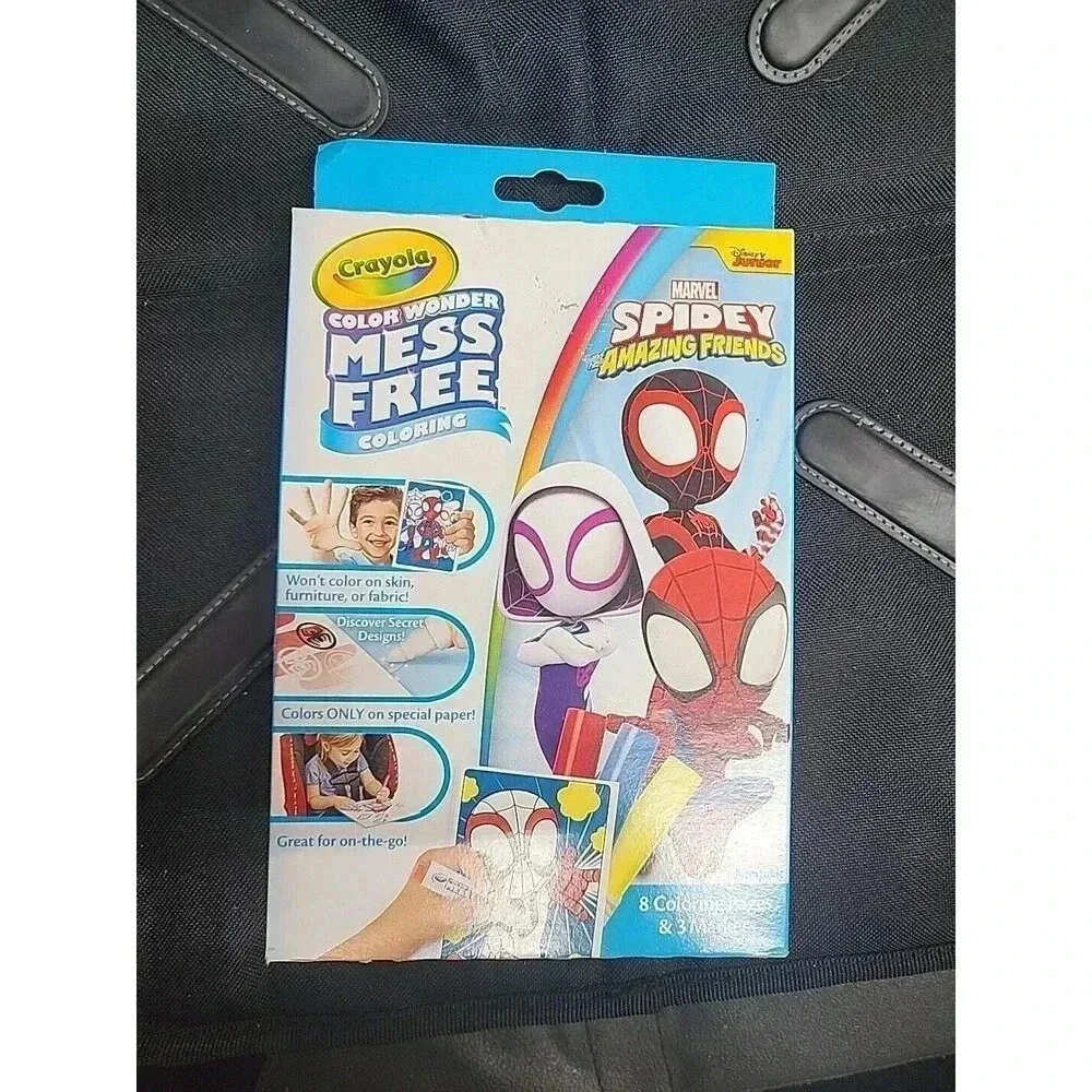 Crayola Color Wonder Marvel Spidey And His Amazing Friends Mess Free Color